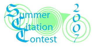 Summer Citation Contest 2007 - Zitate Wettbewerb 2007